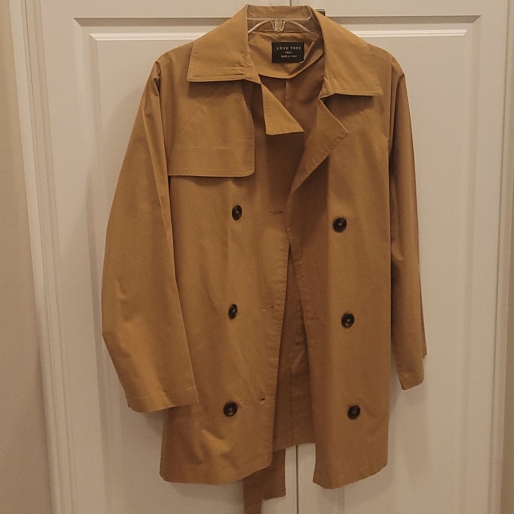 Camel Pea coat